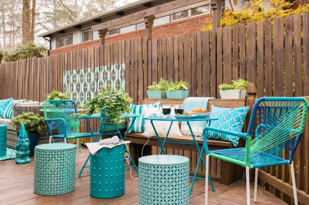 Give an incredible look to your patio this spring